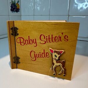 Vintage 1950’s Baby Sitting Guide